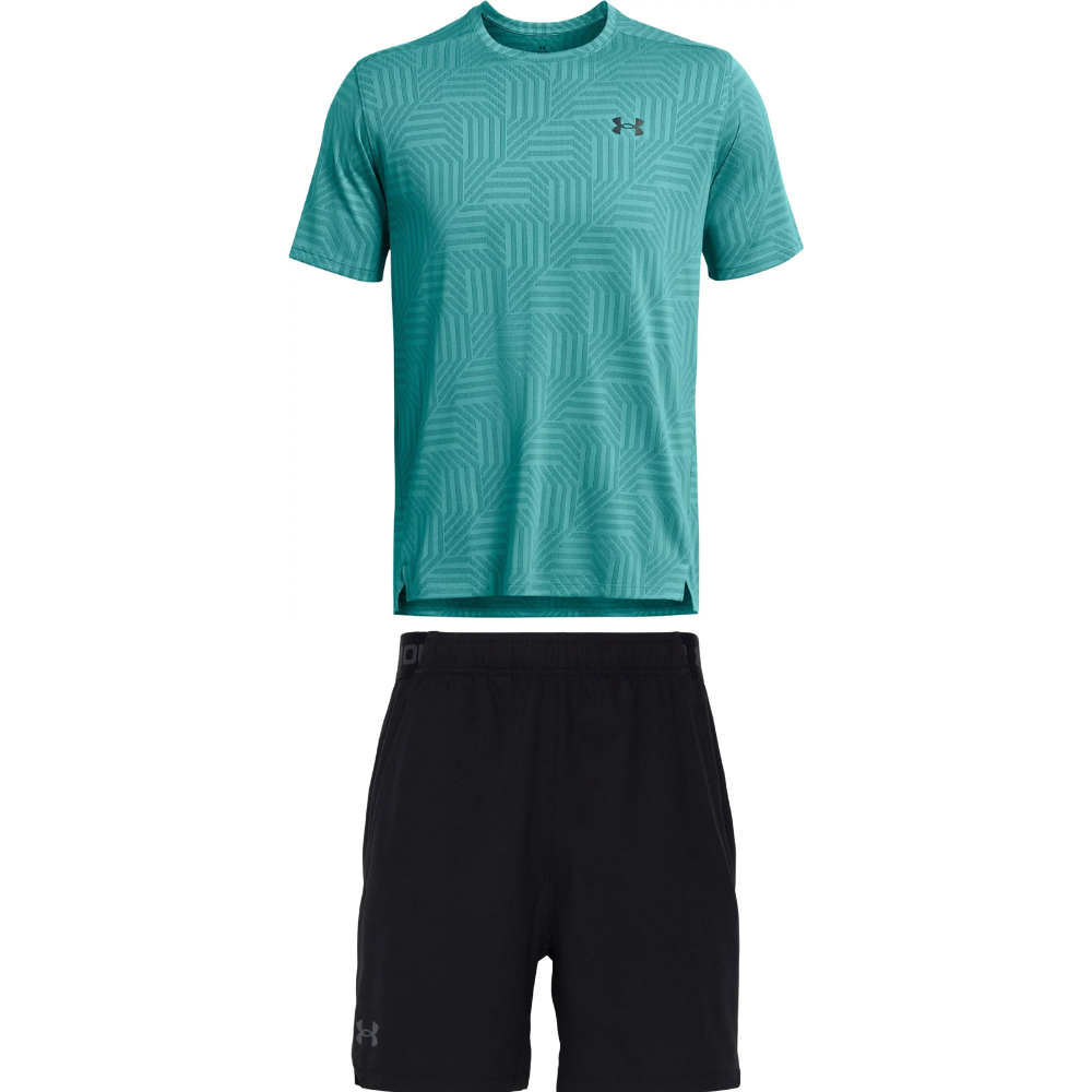 Ensemble Under Armour Geotessa Vert