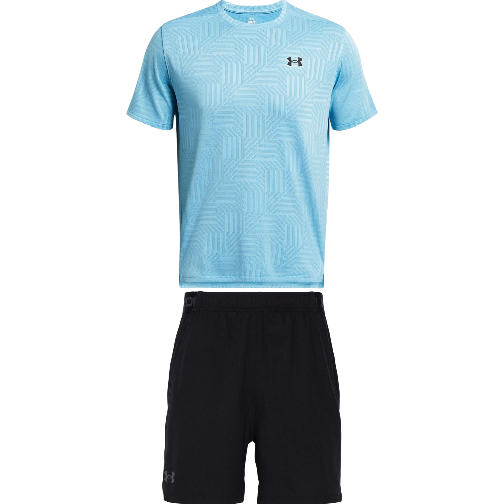 Ensemble Under Armour Geotessa Bleu