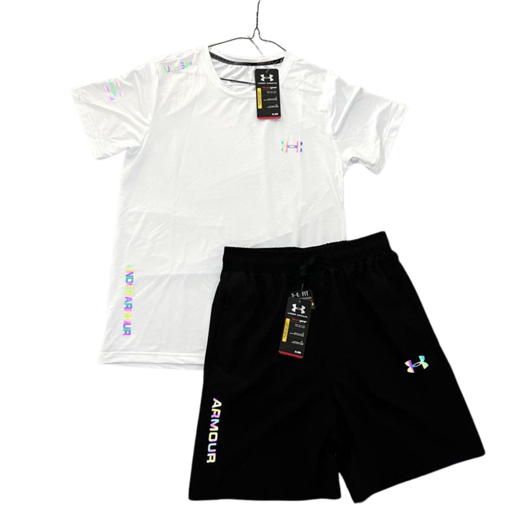 Ensemble Under réfléchissant blanc